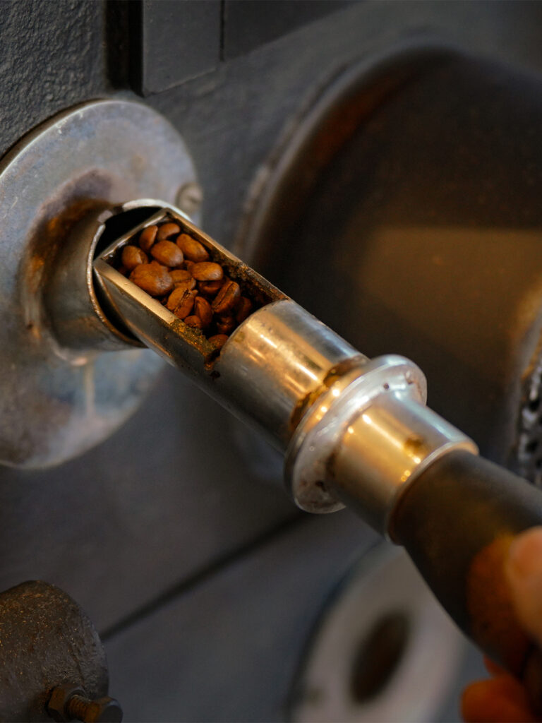 ローストのチェック